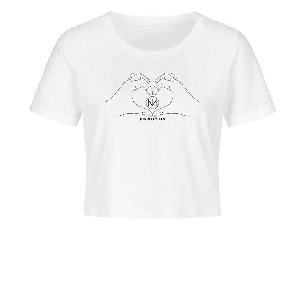 Minimal_Vibes Heart Crop-Top - Minimal_Vibes