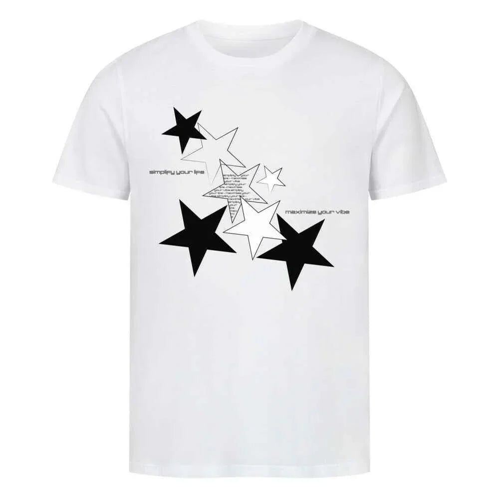 Minimal_Vibes Organic Star Tee - Minimal_Vibes