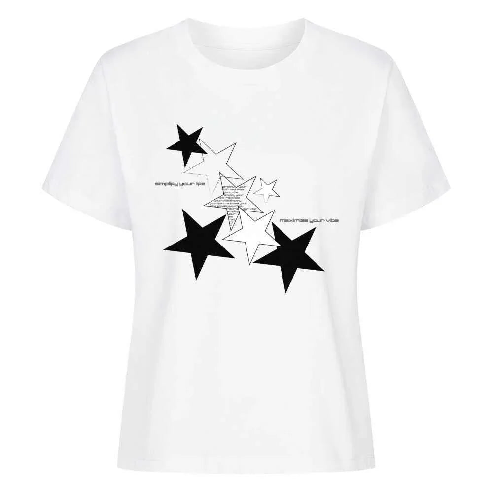 Minimal_Vibes Organic Cosmic Glow Shirt - Minimal_Vibes