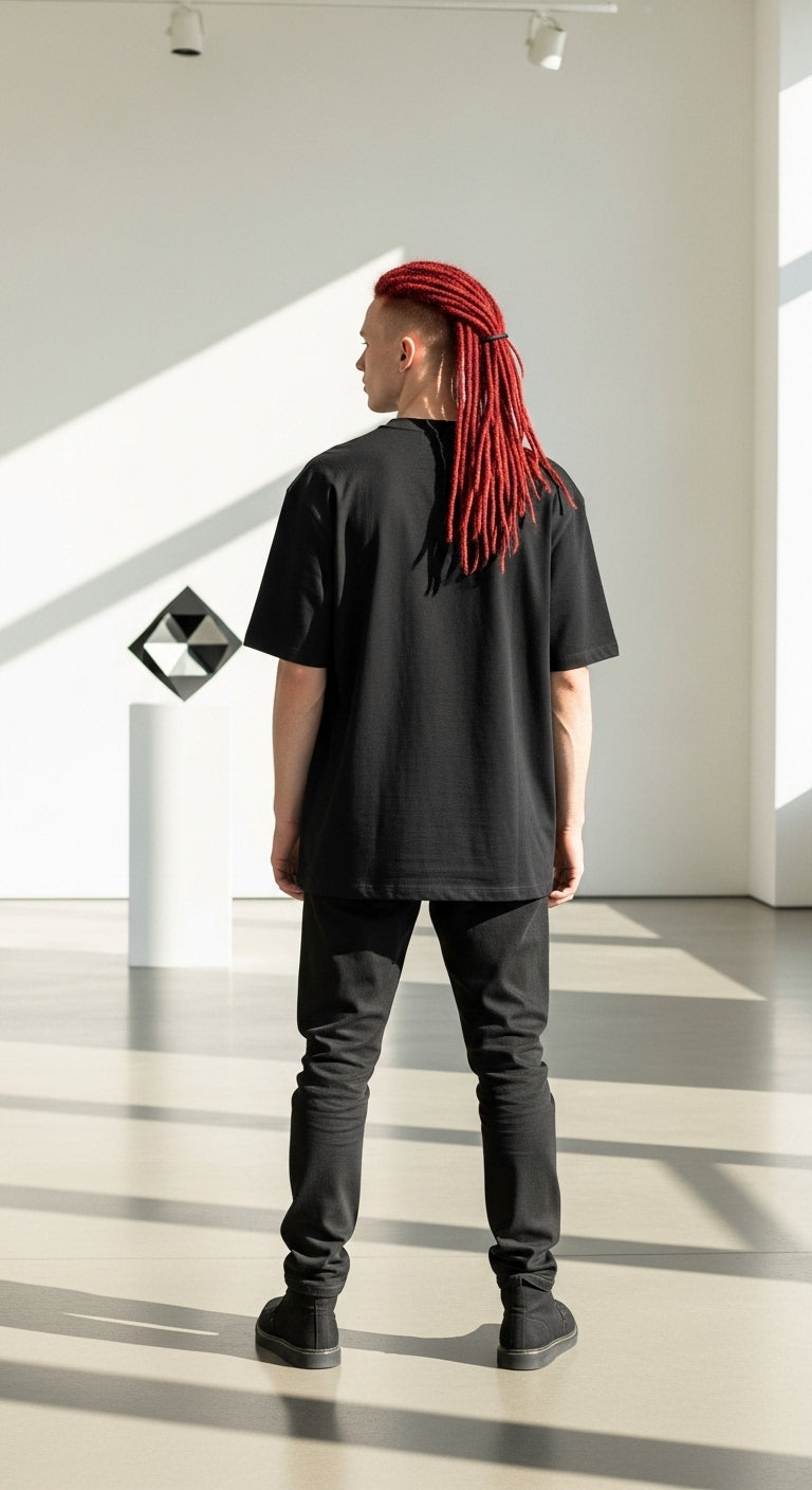 Unisex – Oversized Shirt – Spirit Rising Print – Frontprint