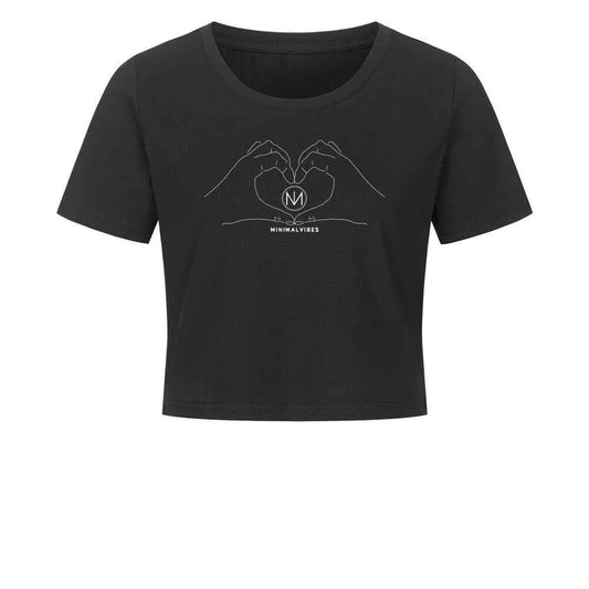 Minimal_Vibes Heart Crop-Top - Minimal_Vibes