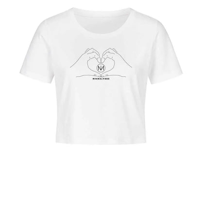 Minimal_Vibes Heart Crop-Top - Minimal_Vibes