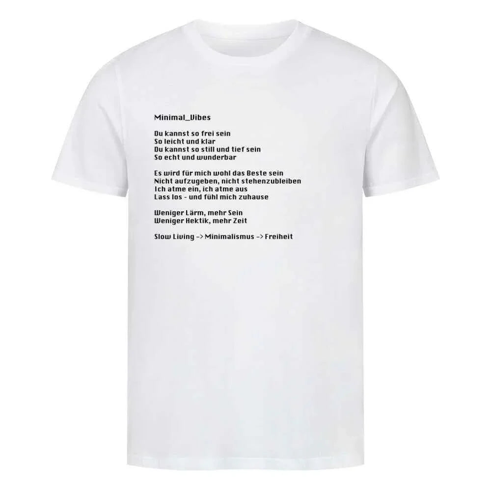Minimal_Vibes Organic Mindful Shirt - Minimal_Vibes