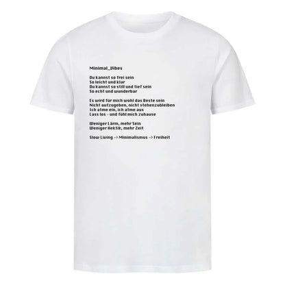 Minimal_Vibes Organic Mindful Shirt - Minimal_Vibes