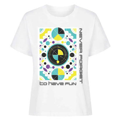 Premium Cotton Statement Shirt Girls "Never Forget to Have Fun" - Minimal_Vibes