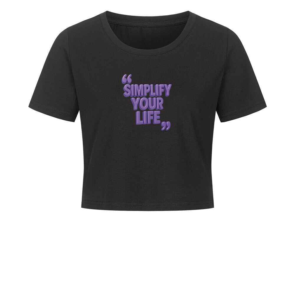 Ladies Cropped Tee - Minimal_Vibes