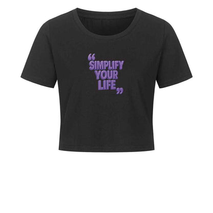Ladies Cropped Tee - Minimal_Vibes