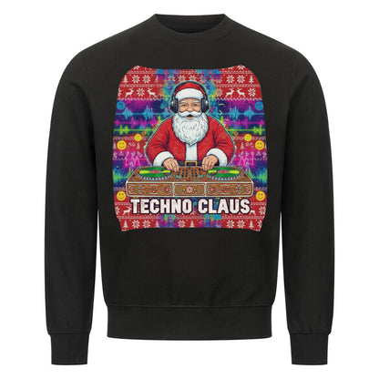 Unisex - Techno Claus - Sweatshirt – Minimal Vibes Berlin Techno Streetwear