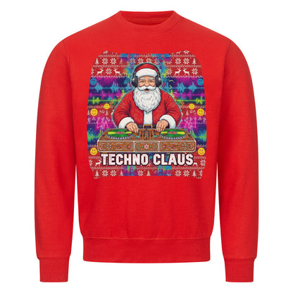 Unisex - Techno Claus - Sweatshirt – Minimal Vibes Berlin Techno Streetwear