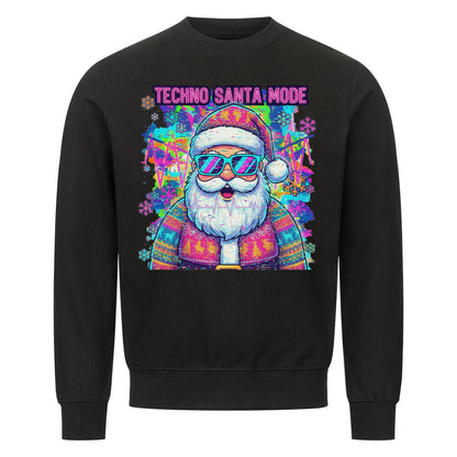 Unisex - Santa Techno Mode - Sweatshirt – Minimal Vibes Berlin Techno Streetwear