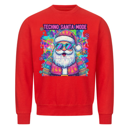 Unisex - Santa Techno Mode - Sweatshirt – Minimal Vibes Berlin Techno Streetwear