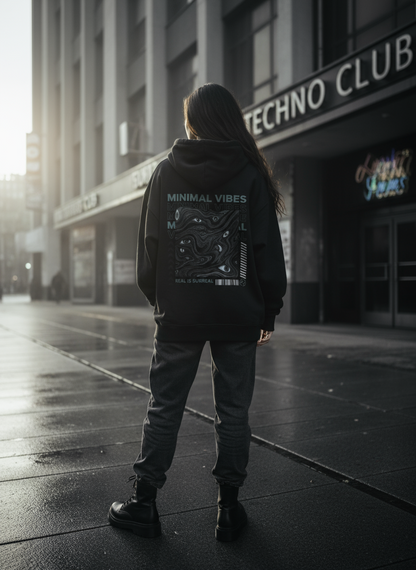 Unisex – Oversized Hoodie – Mystic Eye Print – Backprint