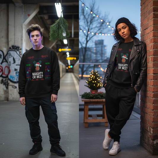 Unisex - Naughty or Nice Sweatshirt