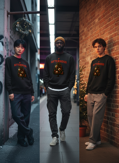 Unisex-After-Xmas-Sweatshirt – Minimal Vibes Berlin Techno Streetwear